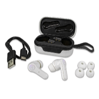 Platinium Bezdrôtové slúchadla AIR BASS PRO 18 YYK-ANC biele