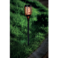 Garden King Solárne svietidlo pochodeň 12 LED SL-7105 súprava 4 ks