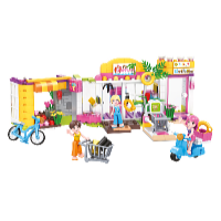 Kids World Stavebnica Girls Shopping 376 ks