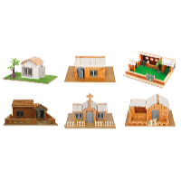 Kids World Stavebnica staviteľ 30v1