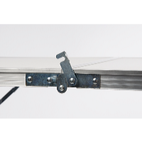 Garden King Kempingový skladací stolík 90 x 72 x 60 cm, sivý