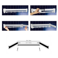 MAXXX Nástenný sušiak bielizne FR 65 biely