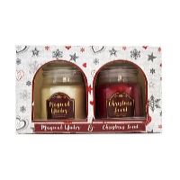 Arôme Vianočná vonná sviečka Magical Winter + Christmas Scent, 2 x 85 g