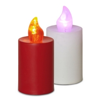 HomeLife Elektrická sviečka s plameňom 2 ks