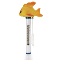 Clean Pool Bazénový plávajúci teplomer zlatá rybka