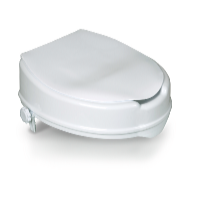 HomeLife Zvýšené sedadlo na WC s poklopom BT430