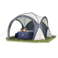Bestway Zastrešenie vírivky SPA DOME 3,9 x 3,9 x 2,55 m
