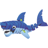 Kids World 3D penové puzzle Morský svet 235 ks