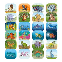 Kids World Fotoprojektor detský 2v1 Zvieratka