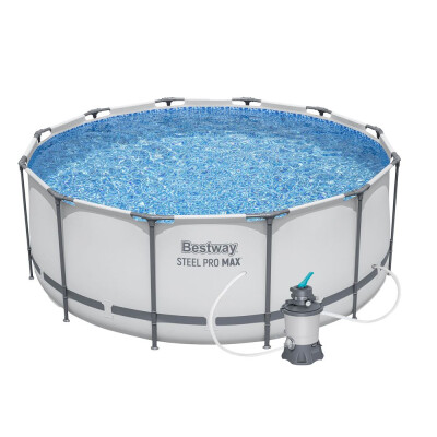 Bestway Bazén Steel Pro Max 3,66 x 1,22 m s pieskovou filtráciou Standard EVO
