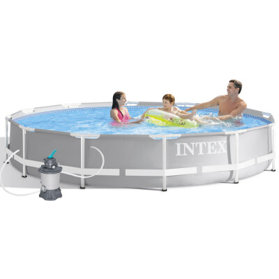 Intex Bazén Prism Frame 3,66 x 0,76 m s pieskovou filtráciou Standard EVO