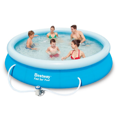 Bestway Bazén FAST SET 3,66 x 0,76 m s kartušovou filtráciou
