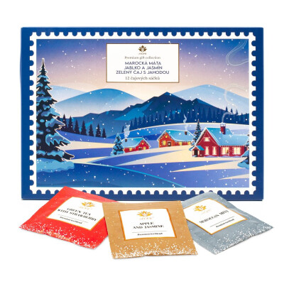 Arôme Darčeková kolekcia čajov, 3 príchute, obálka 12 x 2 g - súprava 2 ks