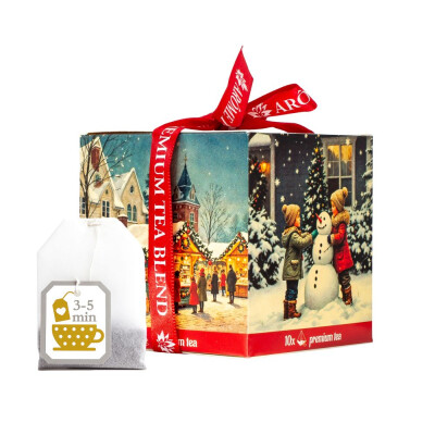 Arôme Čierny čaj čokoládové ovocie, vanilka a karamel, 10 x 2 g - sada 2 ks 