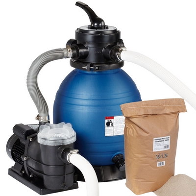 Clean Pool Piesková filtrácia MAXI s filtračným pieskom 25 kg