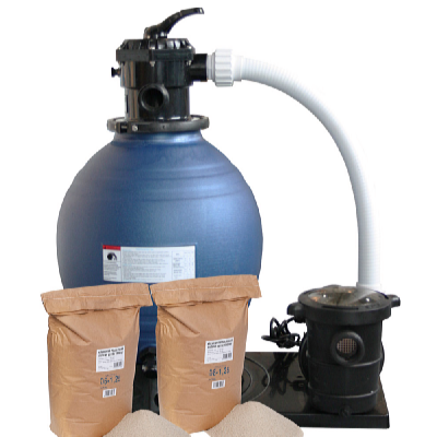 Clean Pool Piesková filtrácia POWER 10000 l/hod s filtračným pieskom 2 x 25 kg