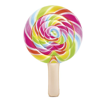 Intex Nafukovacie ležadlo lízanka 208 x 135 cm