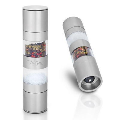 De Gusto Mlynček na korenie Double 2v1 nerezový