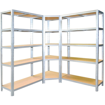 Profi Tools Kovový regálový systém ZEUS 180 x 180 x 180 x 40 cm 5 políc TCS