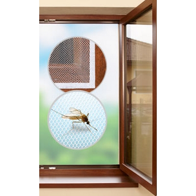 HomeLife Okenná sieť proti hmyzu 130x150cm, biela