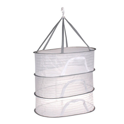 De Gusto Závesná sušiaca sieť 3 poschodia 70 x 60 x 50 cm