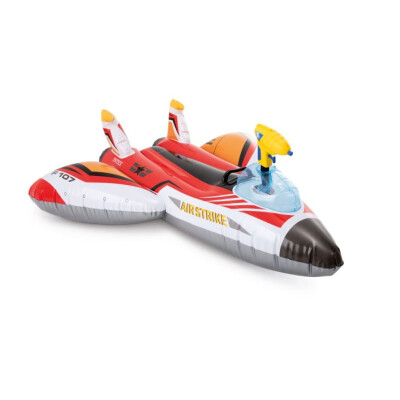 Intex Nafukovacia vodná stíhačka 117 x 117 cm červená