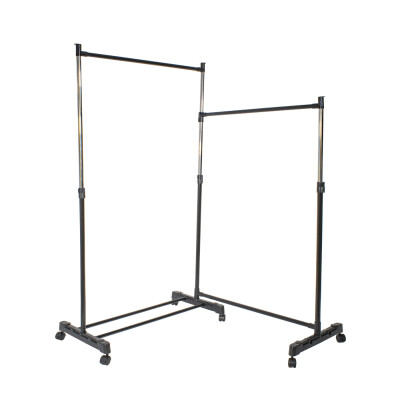 HomeLife Pojazdný stojan na šaty Twin