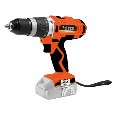 AKU príklepová vŕtačka / skrutkovač J0Z-KT04-18 (bez aku)