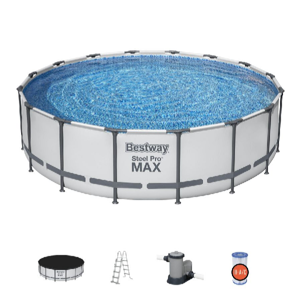 Bestway Bazén Steel Pro Max 4,88 x 1,22 m set vrátane príslušenstva