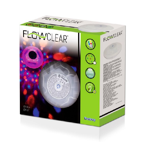 Bestway Plávajúce LED osvetlenie