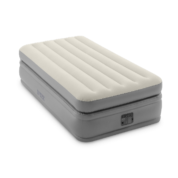 Intex Nafukovacia posteľ Air Bed Prime Comfort Twin so vstavaným kompresorom