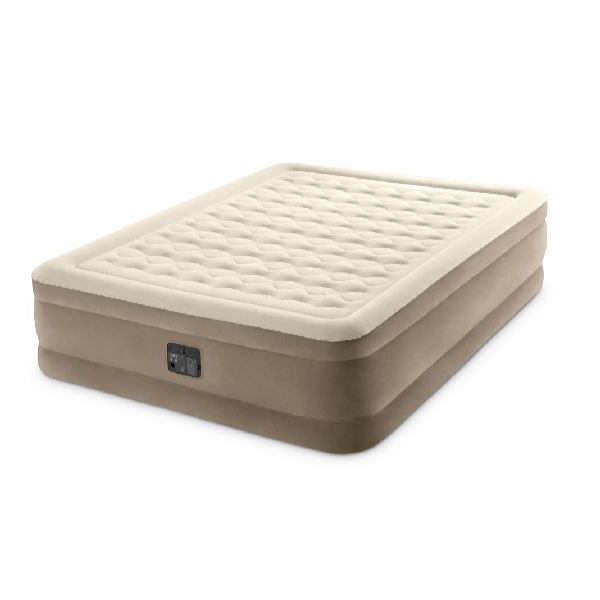 Intex Nafukovacia posteľ Air Bed Ultra Plush Queen so vstavaným kompresorom