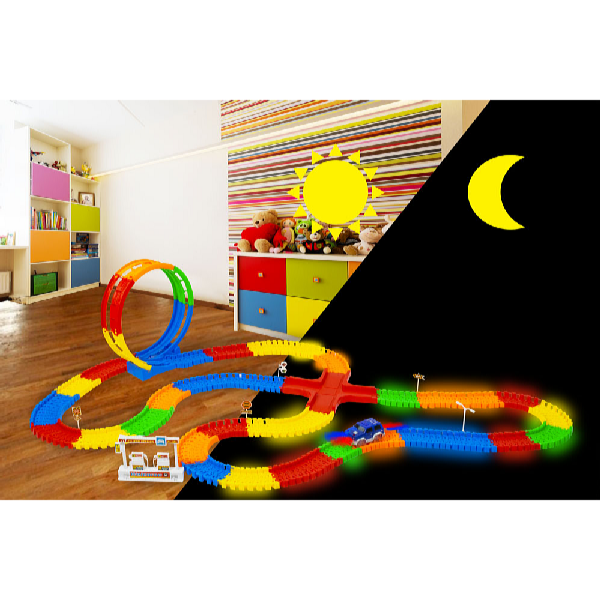 Kids World Svietiaca autodráha MAXI RACE 282 ks CHP5061