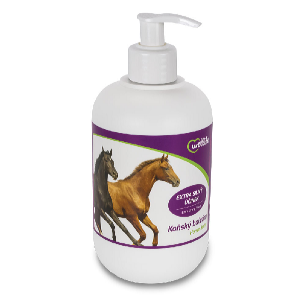 Wellife Konský balzam Horse Balm chladivý 500 ml