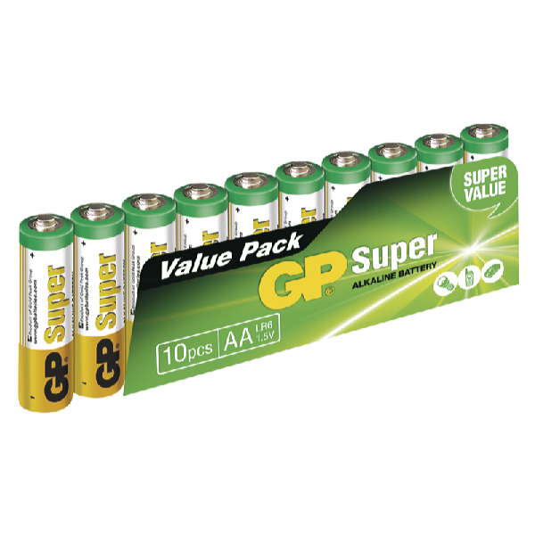 GP Batteries Alkalické batérie GP 1,5V AA 10 ks