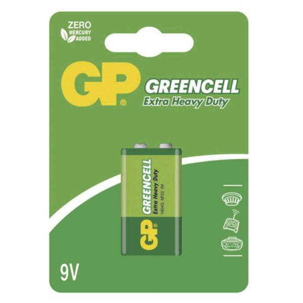 GP Batteries Zinkochloridová batéria GP 9V 1ks