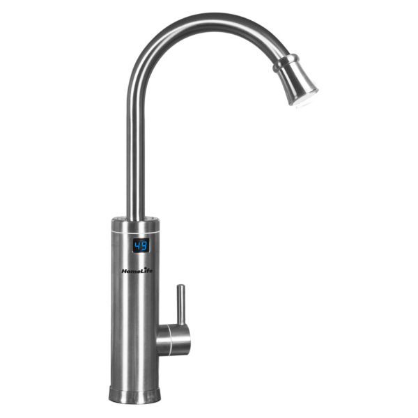 HomeLife Batéria s elektrickým ohrevom vody INOX DIGITAL SDR-18DC-3H