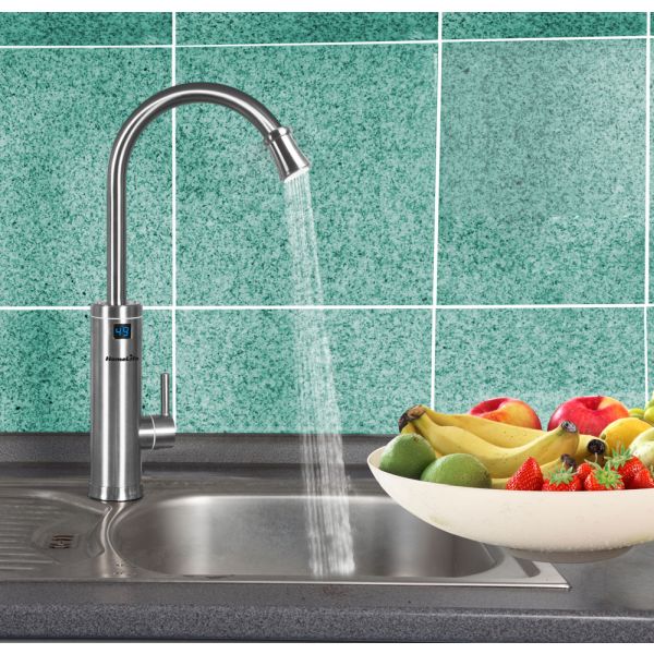 HomeLife Batéria s elektrickým ohrevom vody INOX DIGITAL SDR-18DC-3H