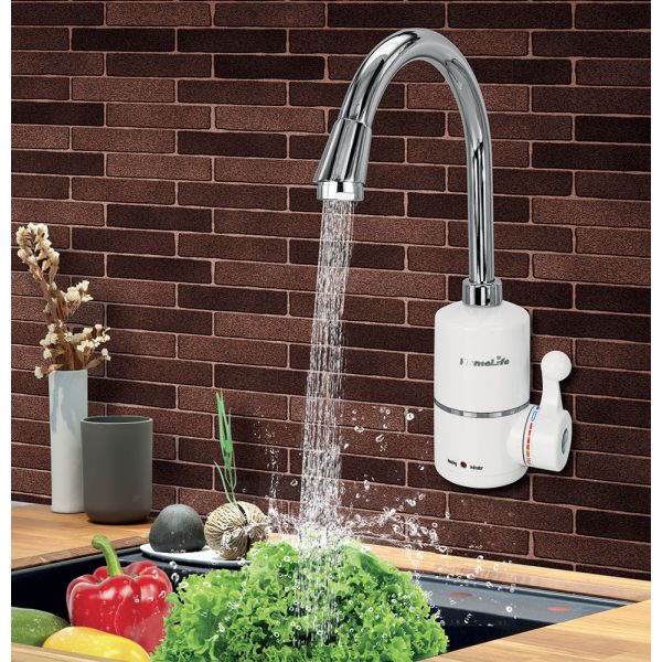 HomeLife Batéria s elektrickým ohrevom vody WALL TERMO QUICK SDR-11C-3