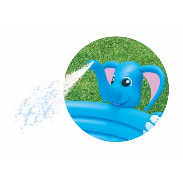 Bestway Detský bazén Sloník so sprchou 152 x 74 cm