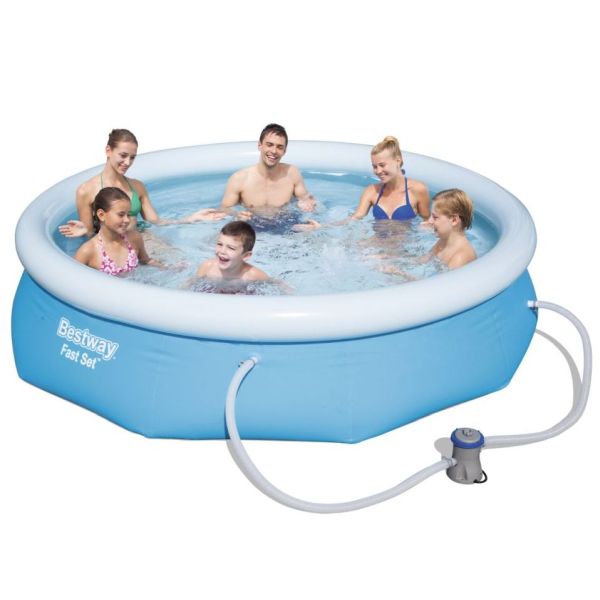 Bestway Bazén FAST SET 305 x 76 cm s kartušovou filtráciou