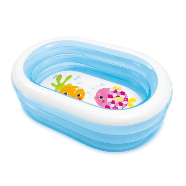 Intex Detský bazén oválny My Sea 163 x 107 x 46 cm