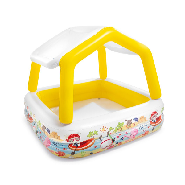 Intex Detský bazén Oceán so strieškou 157 x 157 x 122 cm