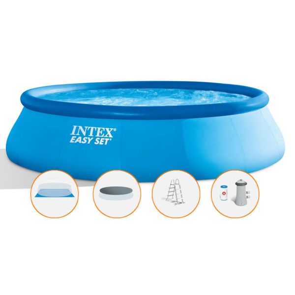 Intex Bazén EASY SET 4,57 x 1,07 m set vrátane príslušenstva
