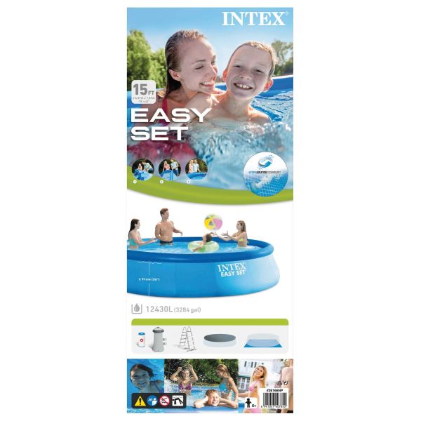 Intex Bazén EASY SET 4,57 x 1,07 m set vrátane príslušenstva