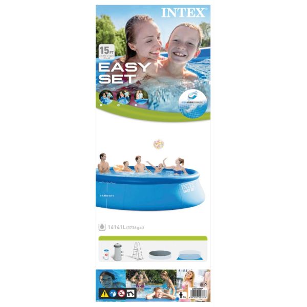 Intex Bazén EASY SET 4,57 x 1,22 m set vrátane príslušenstva