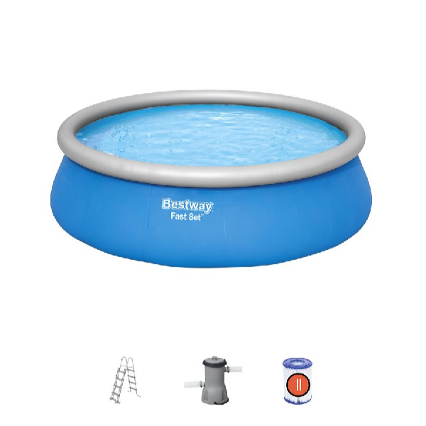 Bestway Bazén FAST SET 4,57 x 1,22 m set vrátane príslušenstva