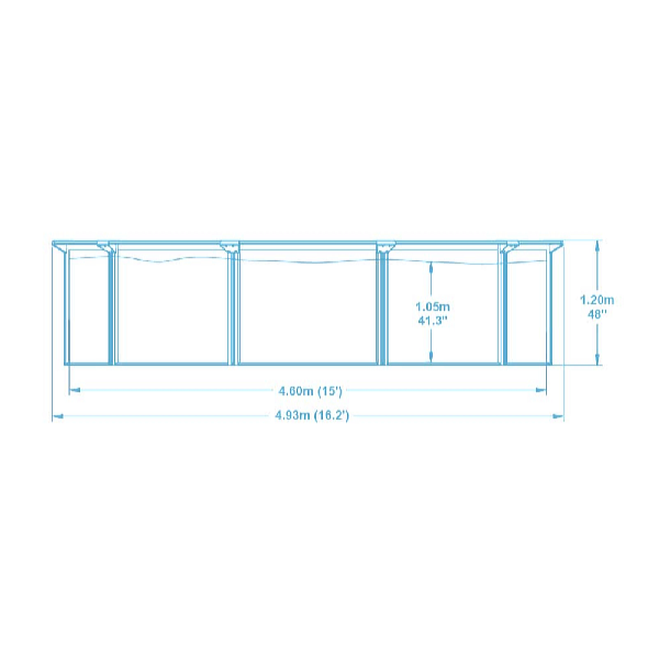 Bestway Bazén Hydrium 4,6 x 1,2 m set vrátane príslušenstva