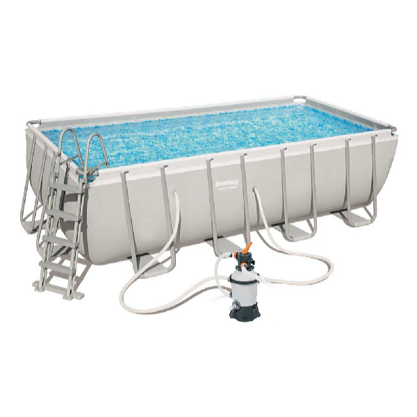 Bestway Bazén Power Steel 4,88 x 2,44 x 1,22 m set vrátane príslušenstva