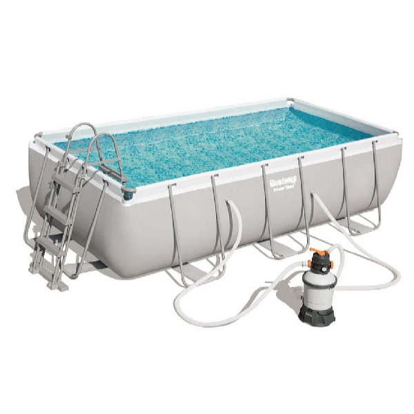 Bestway Bazén Power Steel 4,04 x 2,01 x 1 m set vrátane príslušenstva B